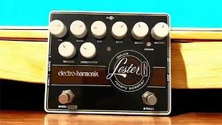 EHX-deluxe lester-G rotary speaker, Leslie speaker in a box. - YouTube