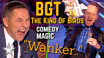 The King of Birds | HAKAN BERG |  Britain´s Got Talent -AUDITION- Comedy / Magic Show BGT