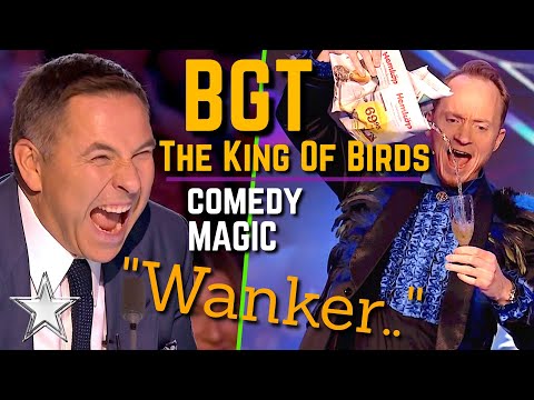The King Of Birds HAKAN BERG Britain S Got Talent AUDITION Comedy Magic Show BGT