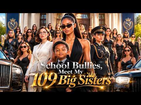 A Boy’s Secret Family Shocks Everyone at School | 109 Sisters’ Protection#goodshort #mafia