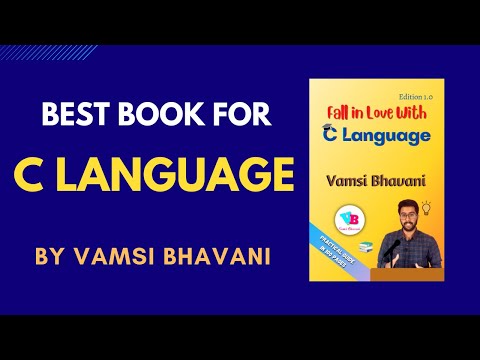 Best book for C language | Fall in Love With C Language | Vamsi Bhavani