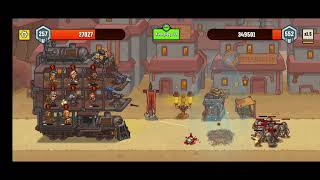 Wave 541 - 565 Steampunk Camp Defense - Gameplay Android, iOS screenshot 5