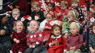Three Toddler Holiday Songs at Inspire Kids Montessori Winter Performance 2022