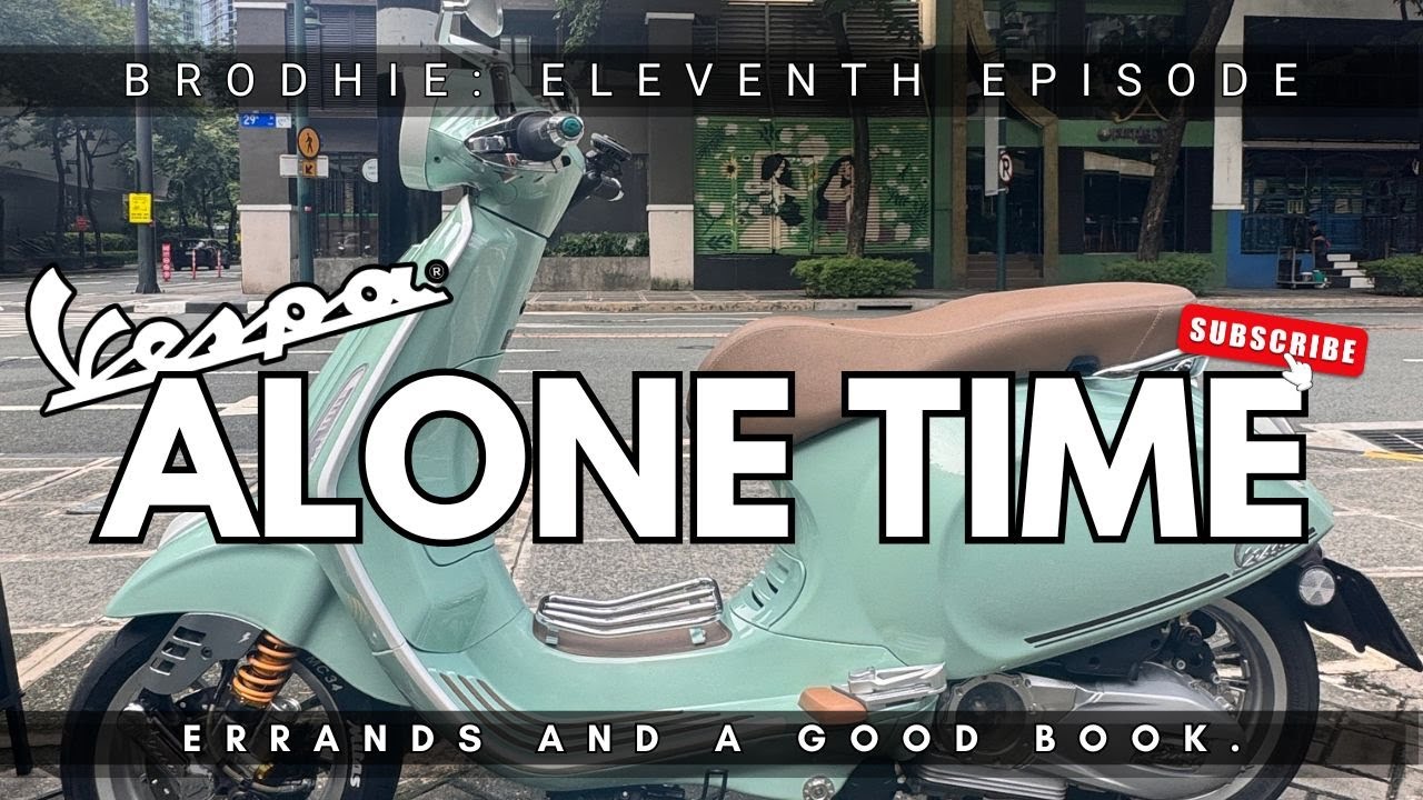 BroDhie Episode 11 | No Ride, Just Life | Errands, Coffee & Quiet Moments on a Vespa