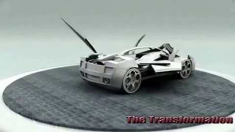 Transformers effect in 3D Maya