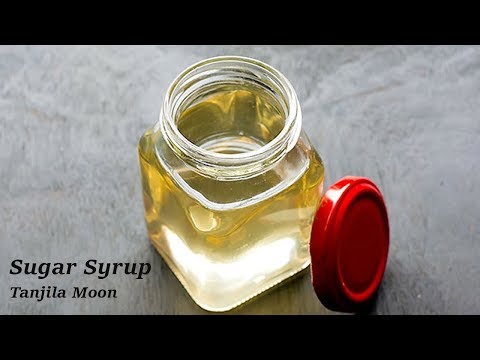 how-to-make-easy-sugar-syrup-||-sugar-syrup-for-drinks-recipe-||-tanjila-moon