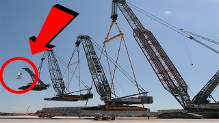 5 Extreme Biggest Heavy Equipment Machines Working, Dangerous Biggest Crane Truck Operator Skill ▶ 6
