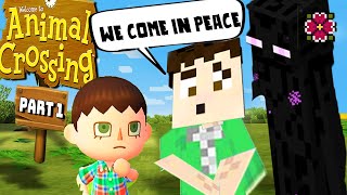 MINECRAFT vs. ANIMAL CROSSING: New Horizons | Part 1