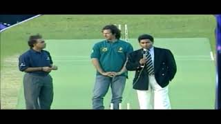 Imran Khan & Sunil Gavasker | Toss Time during Charity Game For Shaukat Kahanum Hospital 1992