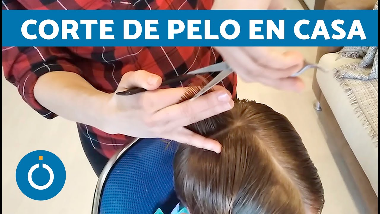 Cómo CORTAR el PELO EN CASA 💇‍♂️✂️ (Corte de PELO con tijeras para NIÑOS)  