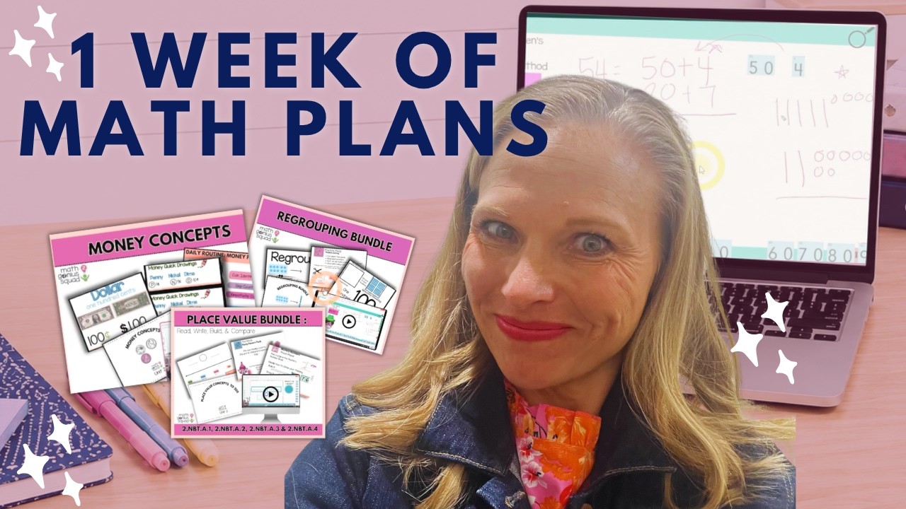 Let's Lesson Plan! | 1 Week of Math Expressions Lesson Planning - YouTube