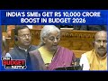 Nirmala Sitharaman Budget Speech | Budget 2026 Gives India's SMEs A Rs 10,000 Crore Boost