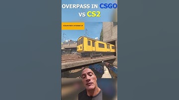 How good is the new Counter Strike 2 Overpass? pt1 #shorts