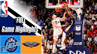 Utah Jazz Vs. New Orleans Pelicans Game 1St-Qtr Highlights Nba 2025
