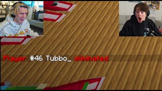 xQc Makes Fun of Tubbo for Getting Eliminated so early in Squid Craft screenshot 2