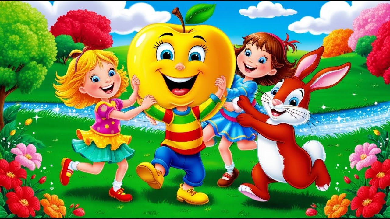 Червяк-подвижник | Песенка для детей по фонетике ABC | Учим алфавит от А до Я | Обучающее видео д...