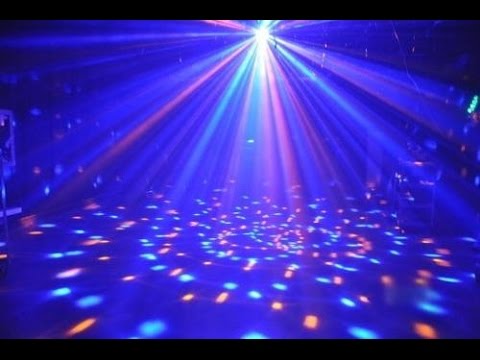 Globo Bola Maluca Laser Jogo De Luz 9 Led Rgb Ritimo Musica