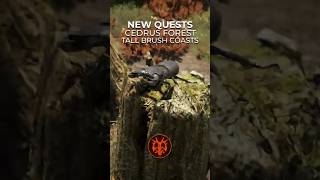 New Quests - Cedrus Forest & Tallbrush Coasts