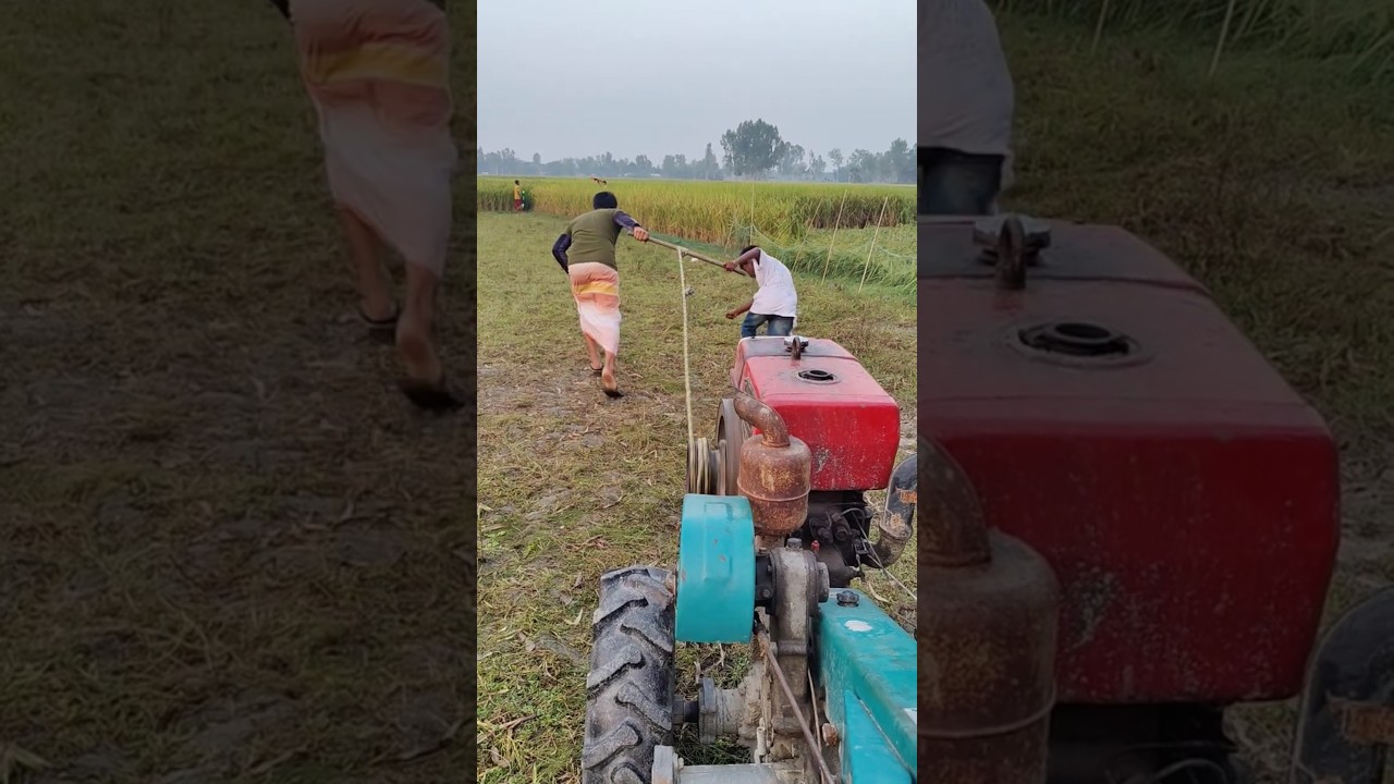 2 Crazy Boy Old Power Tiller Strat Challenge 💪💪 