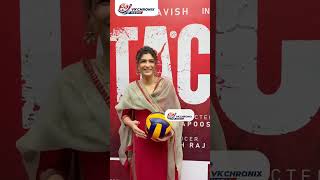 Avantika Sundar Attends 'Attacker' Movie Pooja Ceremony | VK Chronix Media