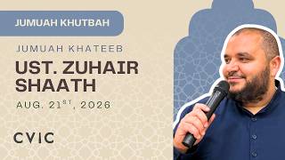 Questions for Going Back to School | Ust. Zuhair Shaath  | Jumuah Khutbah