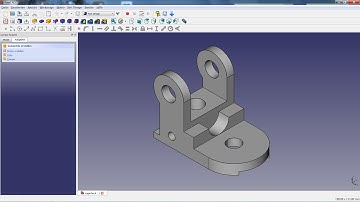 FreeCAD Lesson 04 - Bearing Bracket