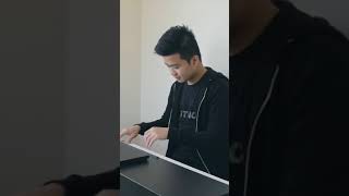 Beautiful in White x Canon in D Piano Cover by Riyandi Kusuma #shorts