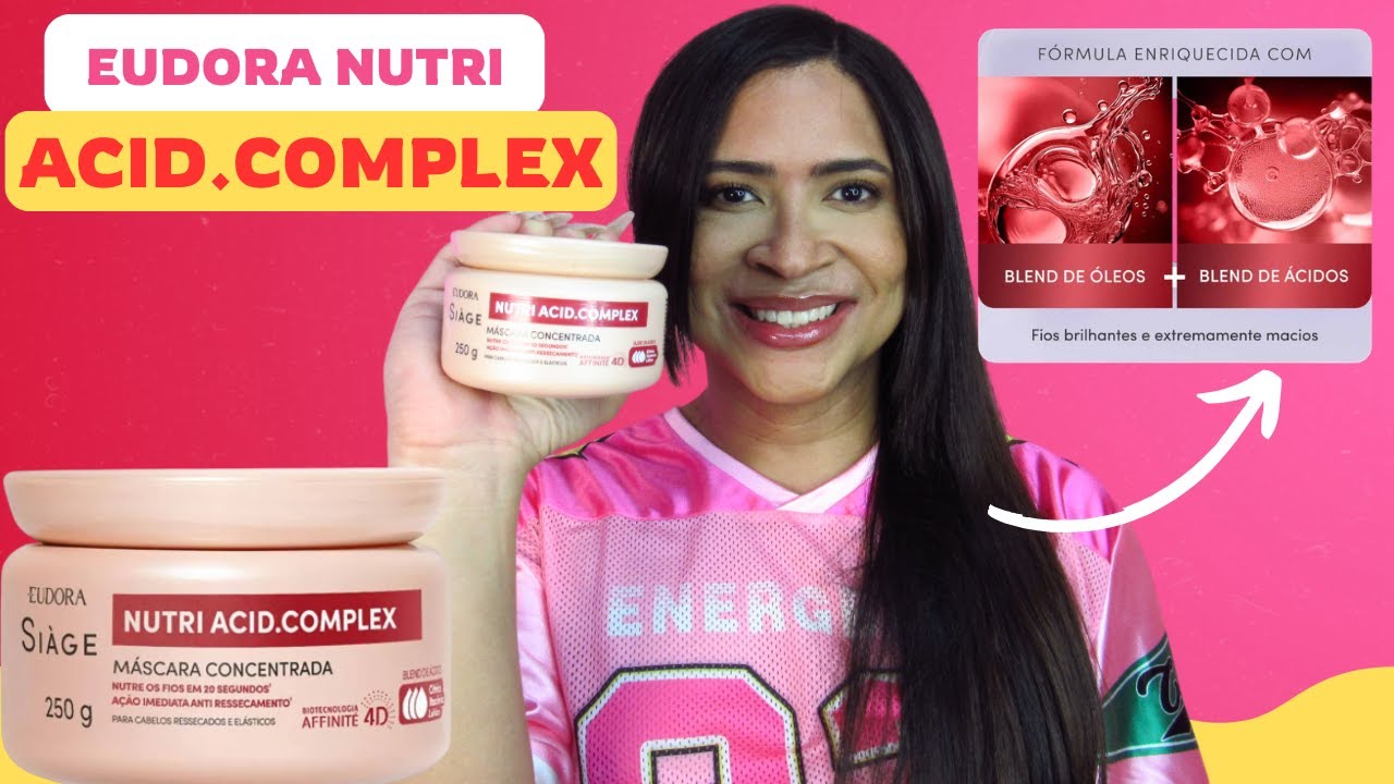 MÁSCARA EUDORA SIÀGE NUTRI ACID.COMPLEX - DENISON DIAMOND