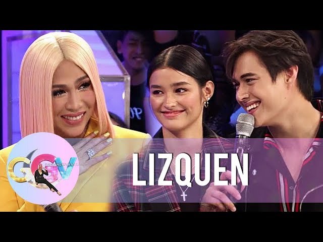 LizQuen officially confirms their relationship in Kuryentanong challenge | GGV