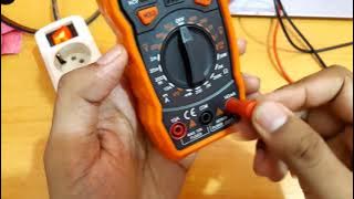 How to Measure Electric Voltage Using a Multimeter