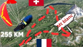 10h sous mon parapente pour essayer le plus gros vol des alpes du nord.