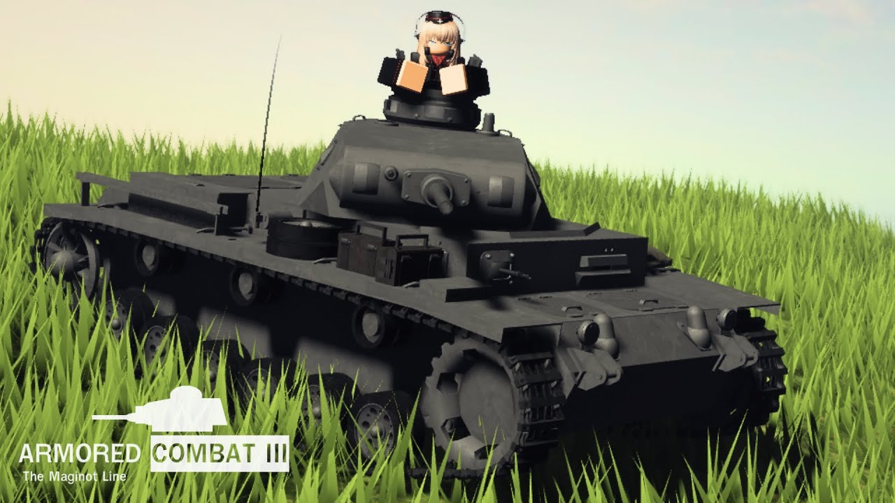 Roblox Panzer 3 Ausf.F Showcase (Armored Combat 3)