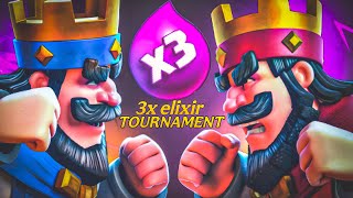 Best Cycle Deck For 3x Elixir Tournament|#clashroyale|@KatilArrow77