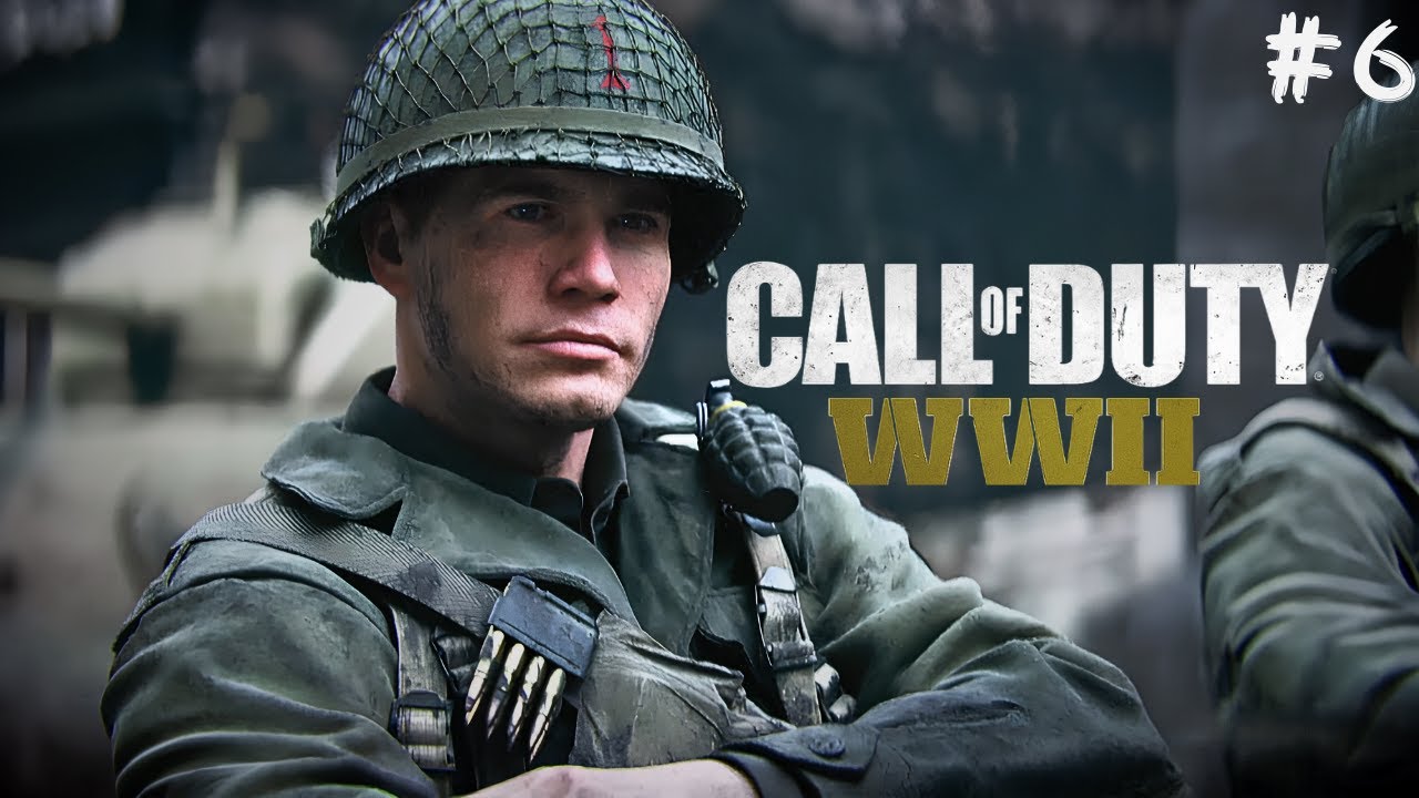 "Call of Duty WW2 – Mission 6 COLLATERAL DAMAGE | Epic Tank Battle | MScopeX"