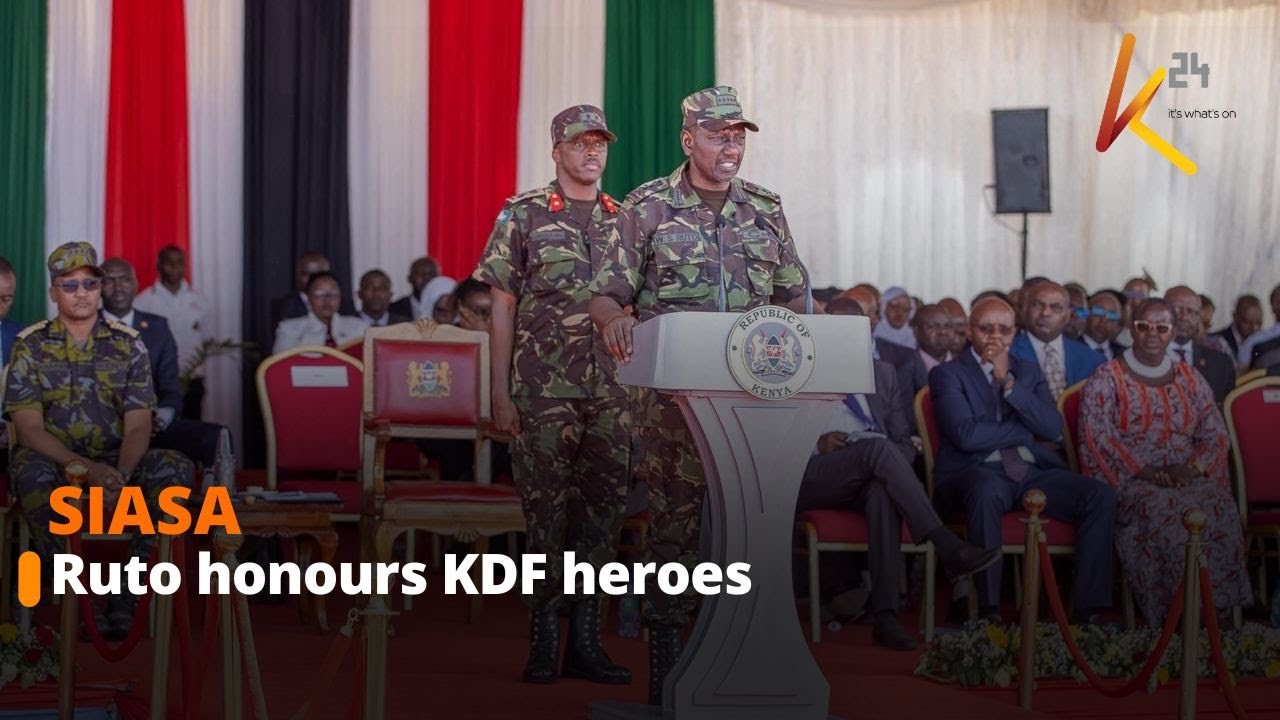 Ruto honours KDF heroes, says their sacrifice is etched in Kenya’s conscience