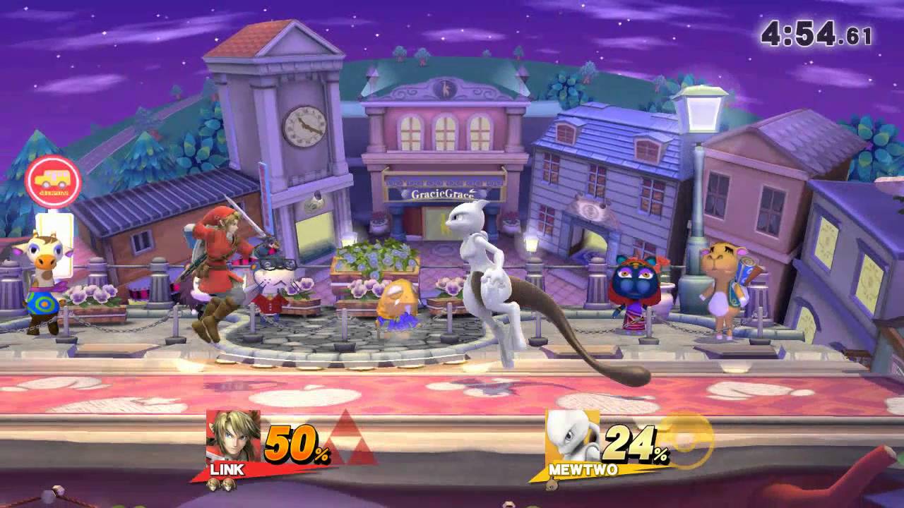 Nimious (Link) Vs. Misfit (Mewtwo) SSB4 Friendlies Match 6 super smash bros. characters