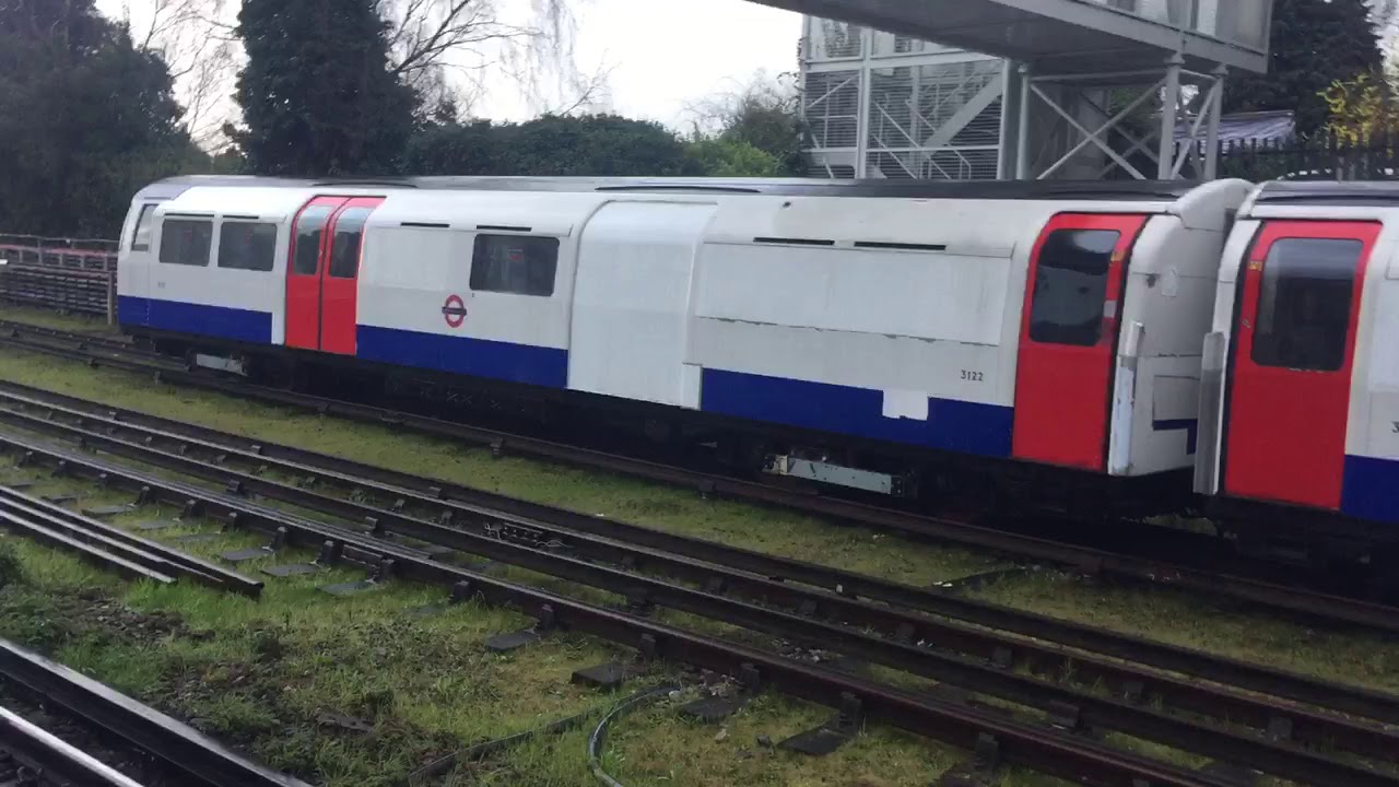 London Underground Ex-Victoria Line 1967 Stock Stabled at Acton Town ...