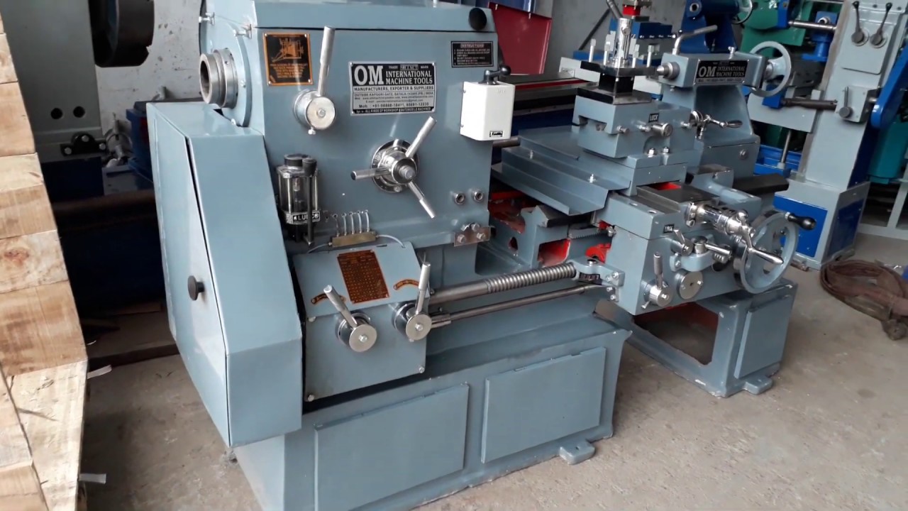 Center Lathe Machine In India | Heavy Duty Lathe Machine 6 Feet | V Belt Lathe Machine 