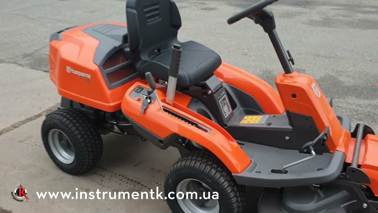 Райдер R 214C HUSQVARNA. Обзор от 