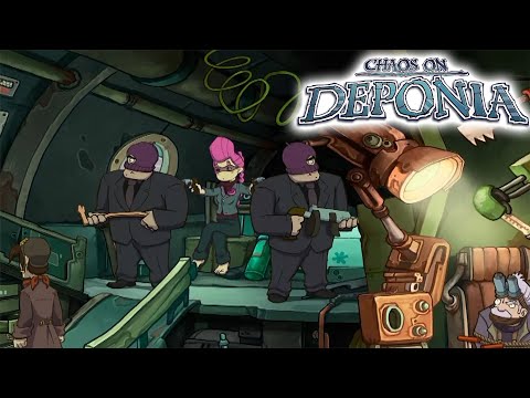 Видео: Deponia The Complete Journey #15 /Донна - Гоал