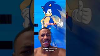 The NEW Sonic Fortnite Skin Is WEIRD