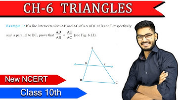 Class 10 || Example 1 Chapter 6 Triangles || Maths NEW NCERT RAJEEV SIR ||