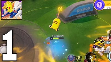 Pokémon UNITE gameplay walkthrough Part 1 | Tutorial (Android/iOS)