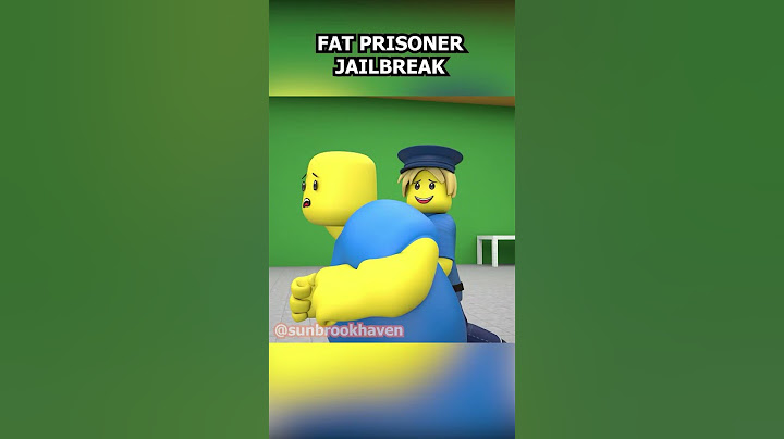 🚀 Epic Prison Break: Fat Guy's Great Escape! #Roblox