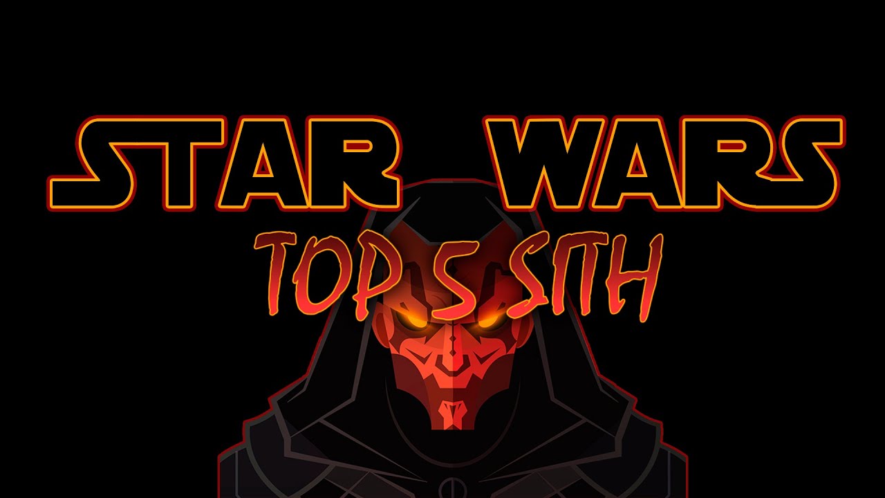 топ 5 ситхов / TOP 5 sith star wars [Mad Fan]