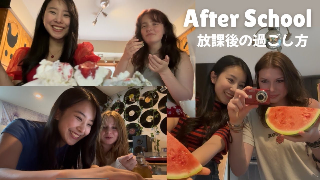 【VLOG】カナダに留学する高校生の放課後