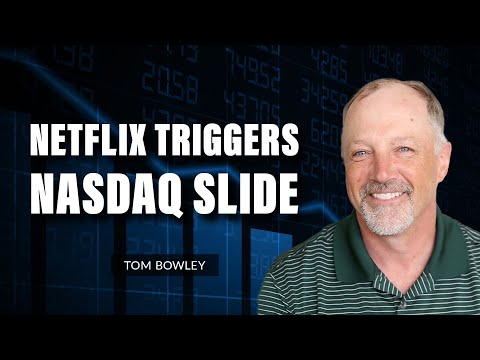 Netflix Triggers NASDAQ Slide | Tom Bowley | Trading Places (04.21.22)
