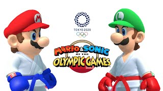 Mario & Luigi Karate Gameplay Mario & Sonic At The Olympic Games Tokyo 2020