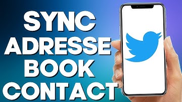 How to Turn on Sync Adresse Book Contact on Twitter