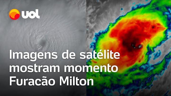 Furacão Milton: Imagens satélites mostram tempestade no nível 5 a caminho dos EUA; veja vídeo